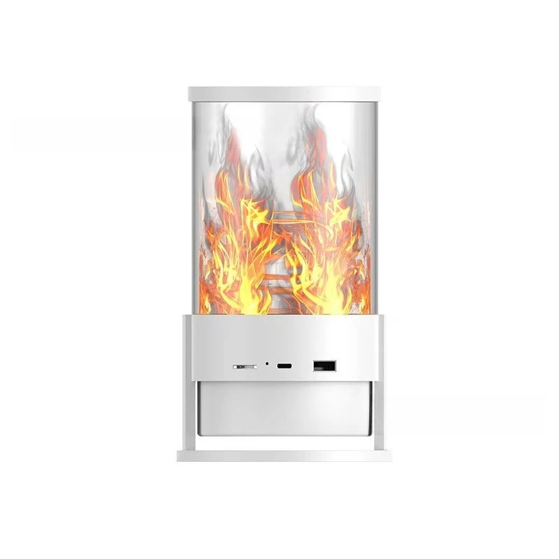 Ultra high definition 3D holographic fan bluetooth speaker LED naked eye 3D advertising machine