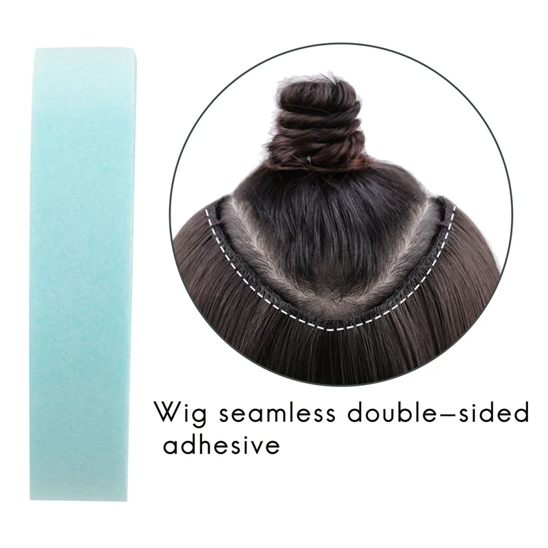 Ruban adhésif double face pour toutes les extensions de cheveux, 3 mètres 1 rouleau