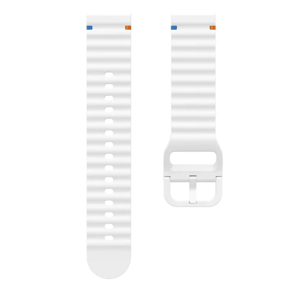 22 mm 20 mm Uhrenarmband für Huami Amazfit BALANCE Band GTR 4 2 2E GTR3 Pro/GTS 4/2 Mini GTS 3/Bip 3 Pro U S Silikon-Wellenarmband – Detail 8