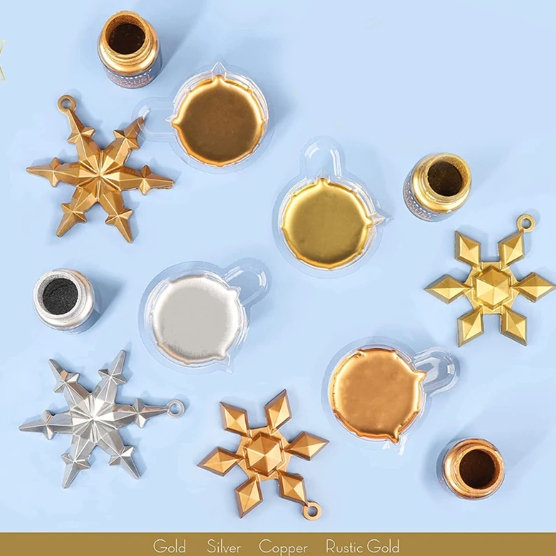 12Colors Metallic Pigment Powder Mica Powder Fine Resin Pigment Powder Resin Dye N58F