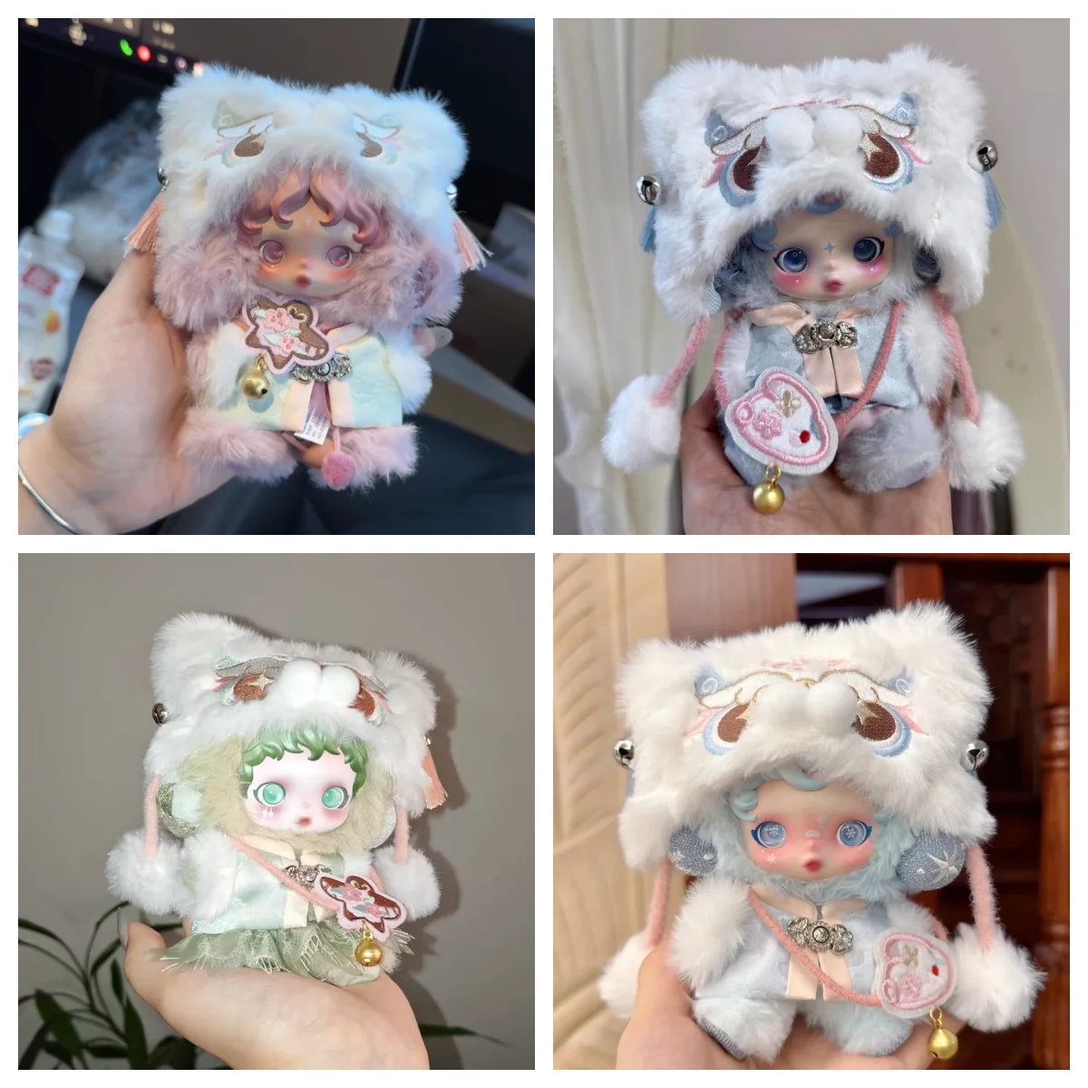 

10cm Doll Clothes Cape Set For Skullpanda Universal Cute Dolls Costume Cloak Replacement Clothing Diy Doll Decora Accessories