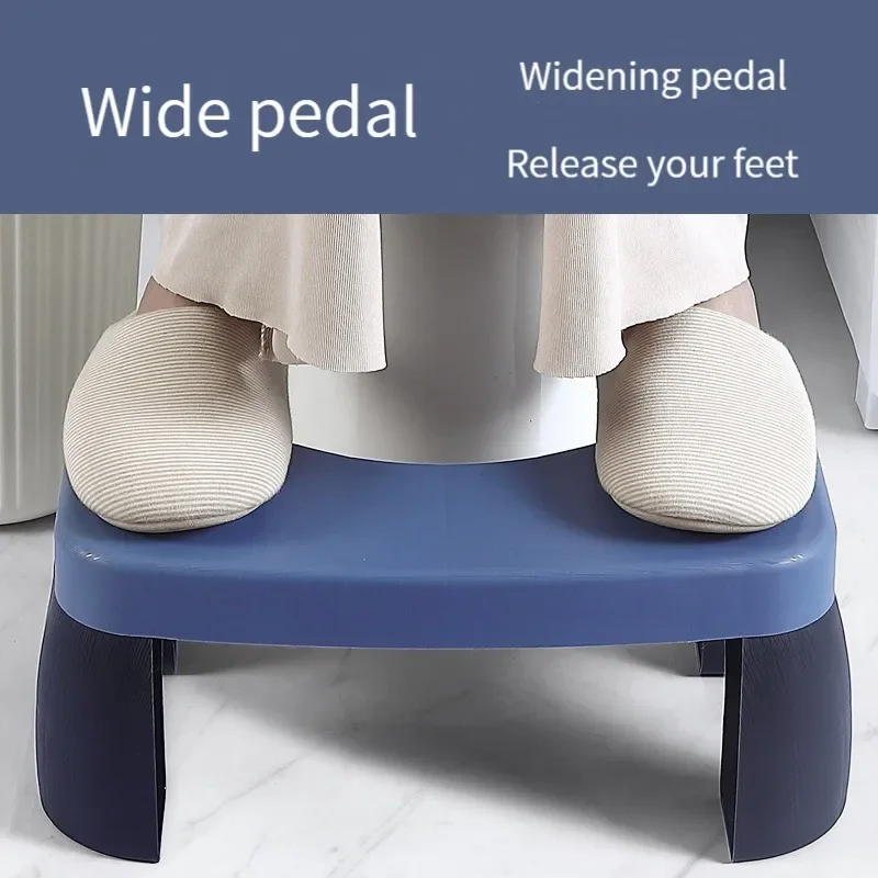 1 PCS Collapsible Toilet Squat Stool Non Slip FootStool Anti Portable Step for Bathroom Tools Supplies