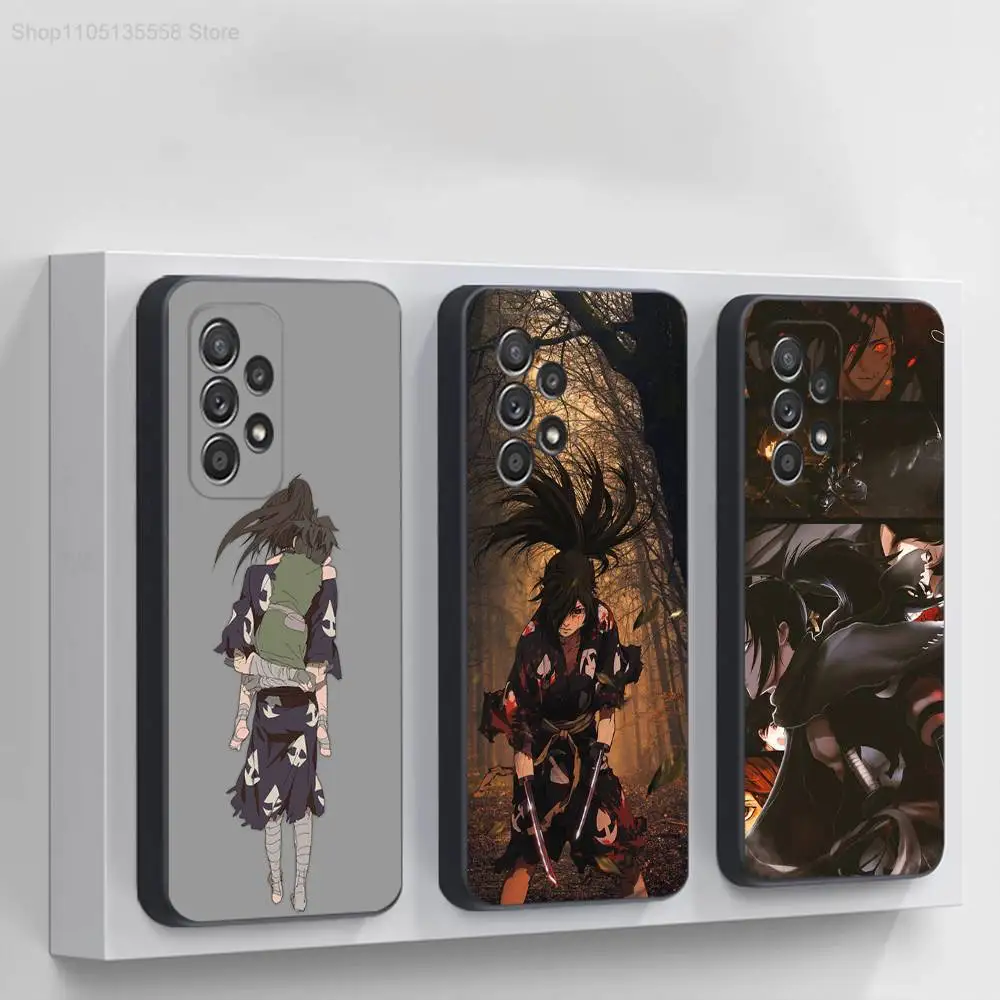 

Anime D-Dororo Phone Case For Samsung S 25,24,23,22,30,21,10,9,Ultra,Plus,Lite,FE,4,5G Black Soft Case