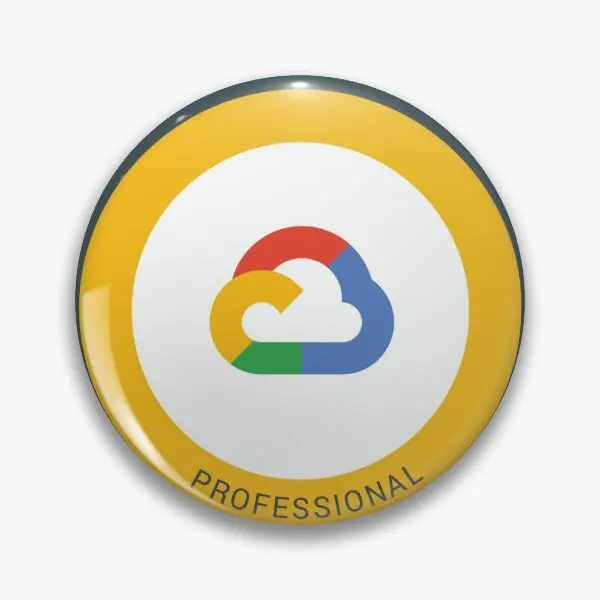 Google Cloud Certified Professional Clou  Soft Button Pin Decor Lapel Pin Badge Fashion Brooch Cute Funny Metal Creative Collar