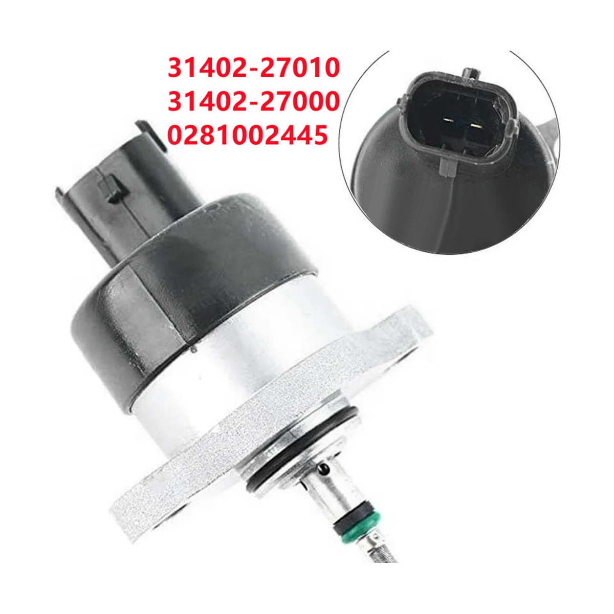 0 281 002 718 0281002718 DRV Valve Fuel Rail Relief Valve Pressure Regulating Control Valve 31402-27010 3140227010