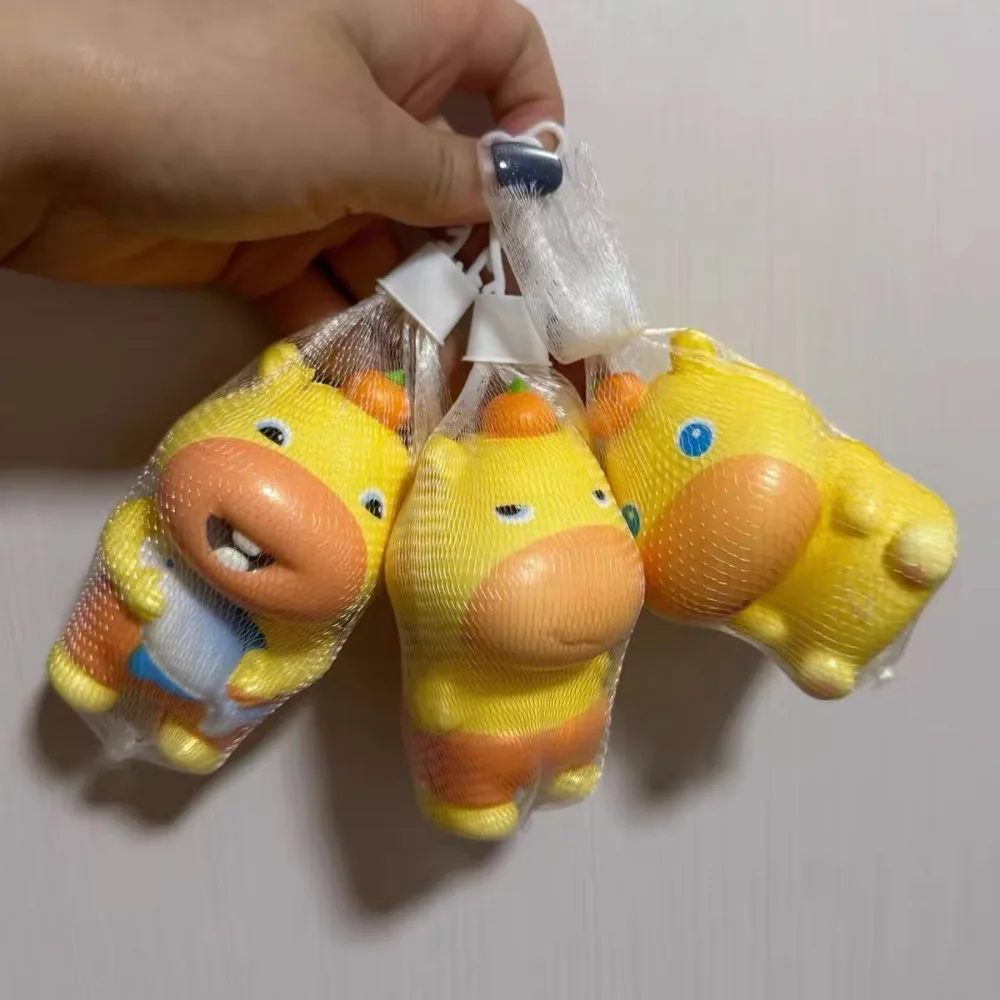 Capibara Lulu Knijpspeeltje Kneden Textuur Rebound Functie Trage rebound Dolfijn Zacht materiaal Knijpspeeltje Stressverlichting