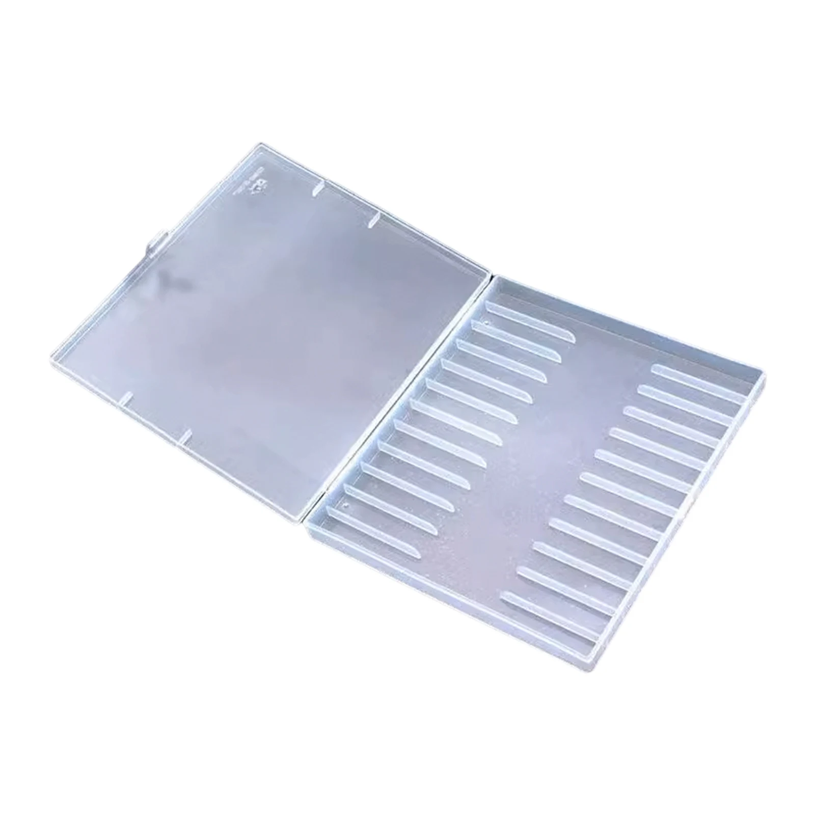 New Plastic Fountain Pen Collection box Ink Pen Case 12 Grid