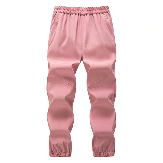 Hiking Travel Pants Camping Spring Outing Children Boys Girls Sport Quick Dry Prevent UV Kids Outdoor Trekking Trousers