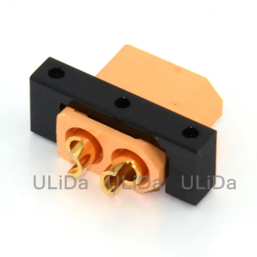 4pcs CNC XT60 XT90 Holder Plug Connector Installation Bracket Kit F RC Quadcopter