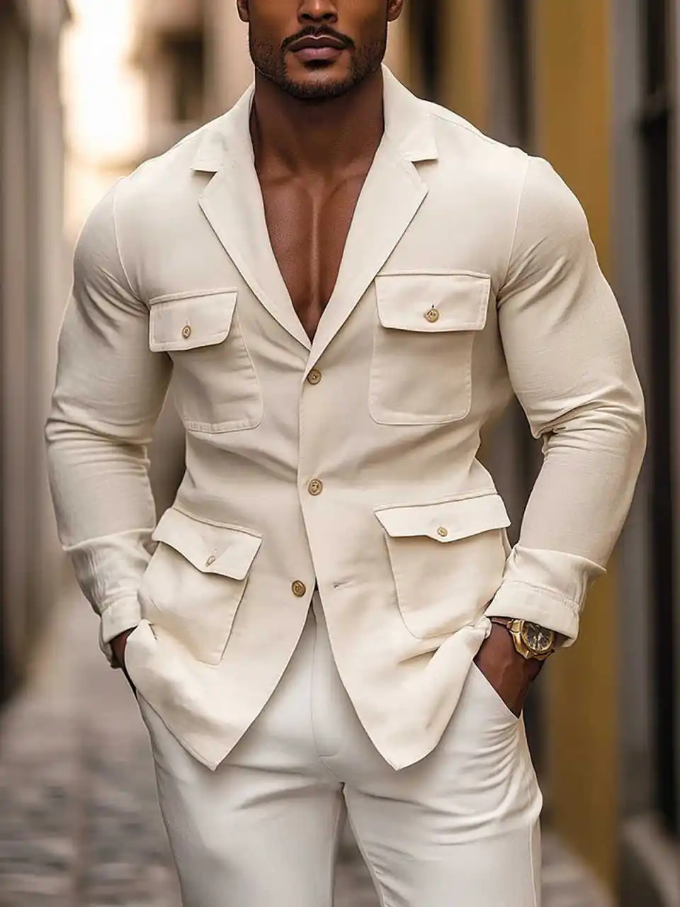 Tuxedos d'été formel pour hommes, costumes de marié d'affaires personnalisés, vêtements de travail, vêtements de défilé de mode, 2 pièces