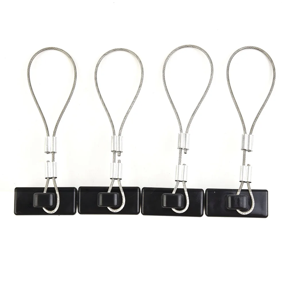 4 pz parapolvere nero 50A per Anderson connettore 2P batteria Caravan carrelli elevatori spina presa antincendio/ignifugo tappo in PVC