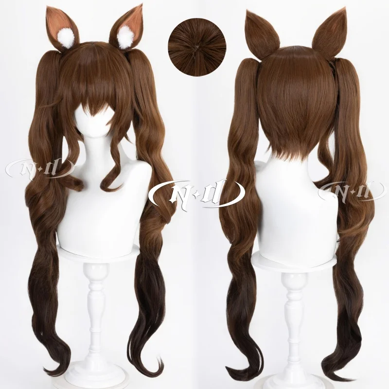 

ND бренд Gilberta Arknights Endfield, парики для косплея, шиньон для волос для Comic-con, косплейер, костюм на Хэллоуин, тема вечеринки