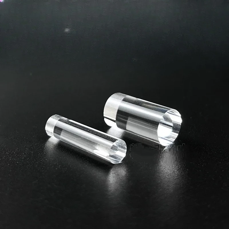 Quartz/K9 Cylindrical Light Guide Rod Diameter 5mm 10mm Optical Glass Column Rod Mirror for Laser Optical System