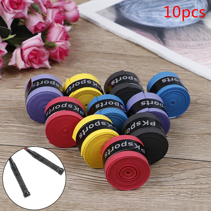 

10pcs Squash Racquet Band Grip Tape Fishing rod Sweatband Grip Sweat band