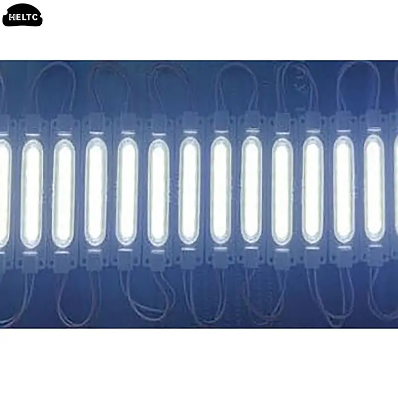 10PCS Red/White  12V LED Module Truck Side Marker Indicator Light COB Super Bright For Bus Lorry Trailer Warning Lamp Stop Light