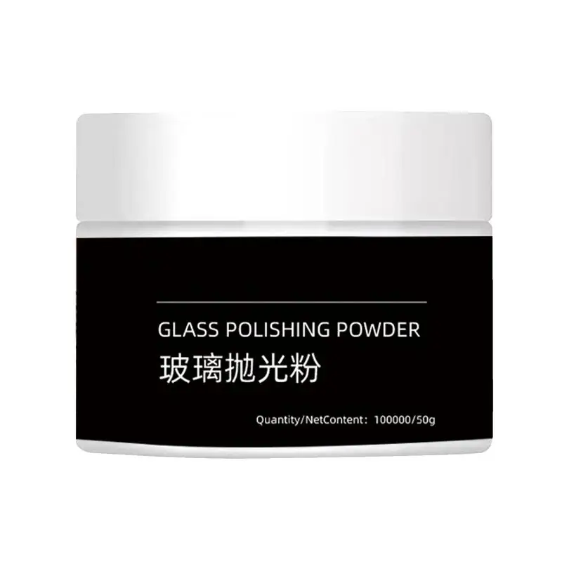 

Polishing Powder for Glass Waterproof Car Glass Cleaning Scratch Nano Polishing Compound 1.76 Oz Glass Scratch Remover