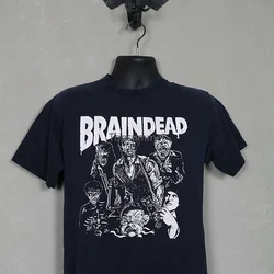 Camiseta de la película de terror de Braindead, camisa de los muertos, película de culto contra el mal de Peter Jackson, 1997