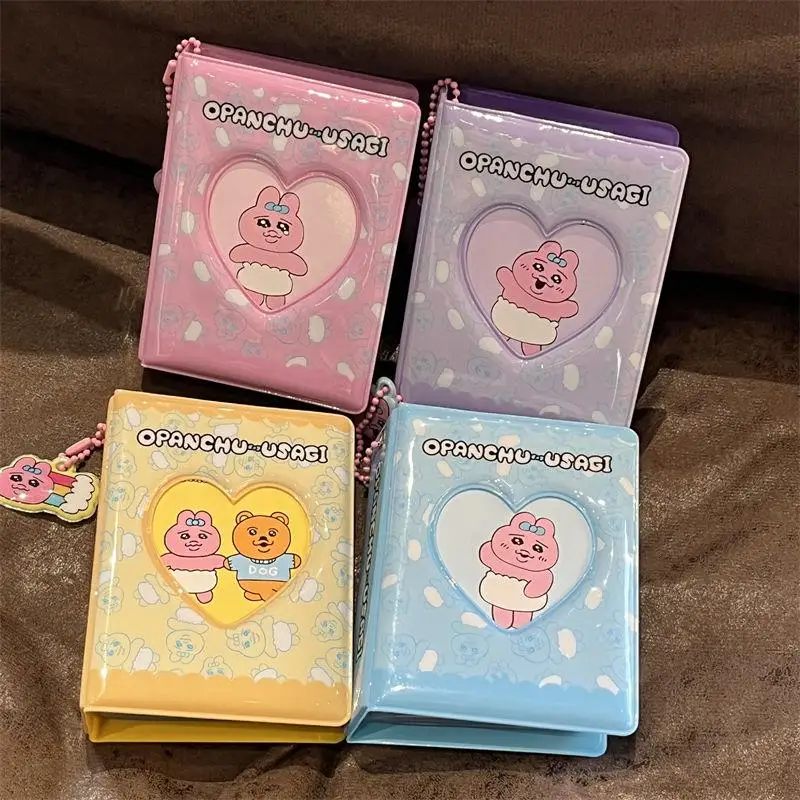 20 Page/book Kawaii Opanchued Ugly Trouser Rabbit Photo Album Card Storage Booklet 3 Inch Binder Photocard Holder Fans Collect