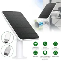 4W Solar Panels for Eufy Eufycam 2/2 Pro/2C/2C Pro/E Wall Mount with 9.8ft Power Cable
