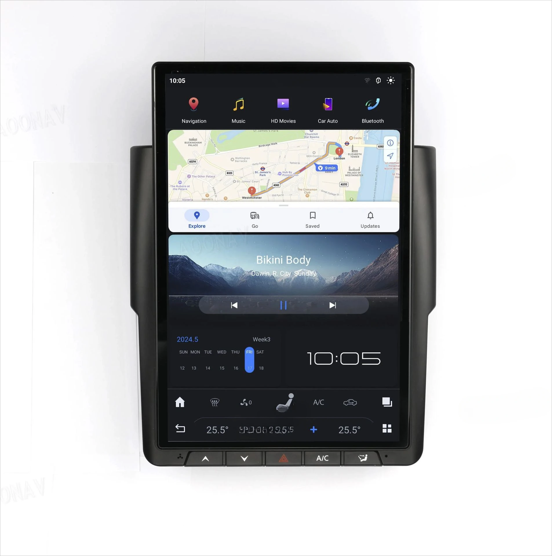 

Suitable for Dodge Ram 2013-2018 14.4 inch high definition car modified navigation multimedia player