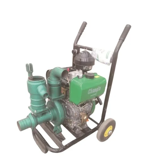 Portable multifunctional agricultural irrigation diesel water pump