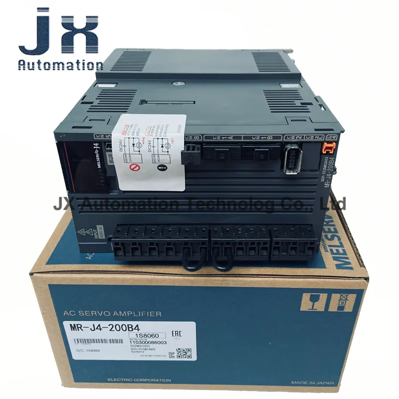 Original MELSERVO MR-J4 Series 400V 2KW AC Servo Amplifier MR-J4-200B4 with SSCNETIII/H Interface