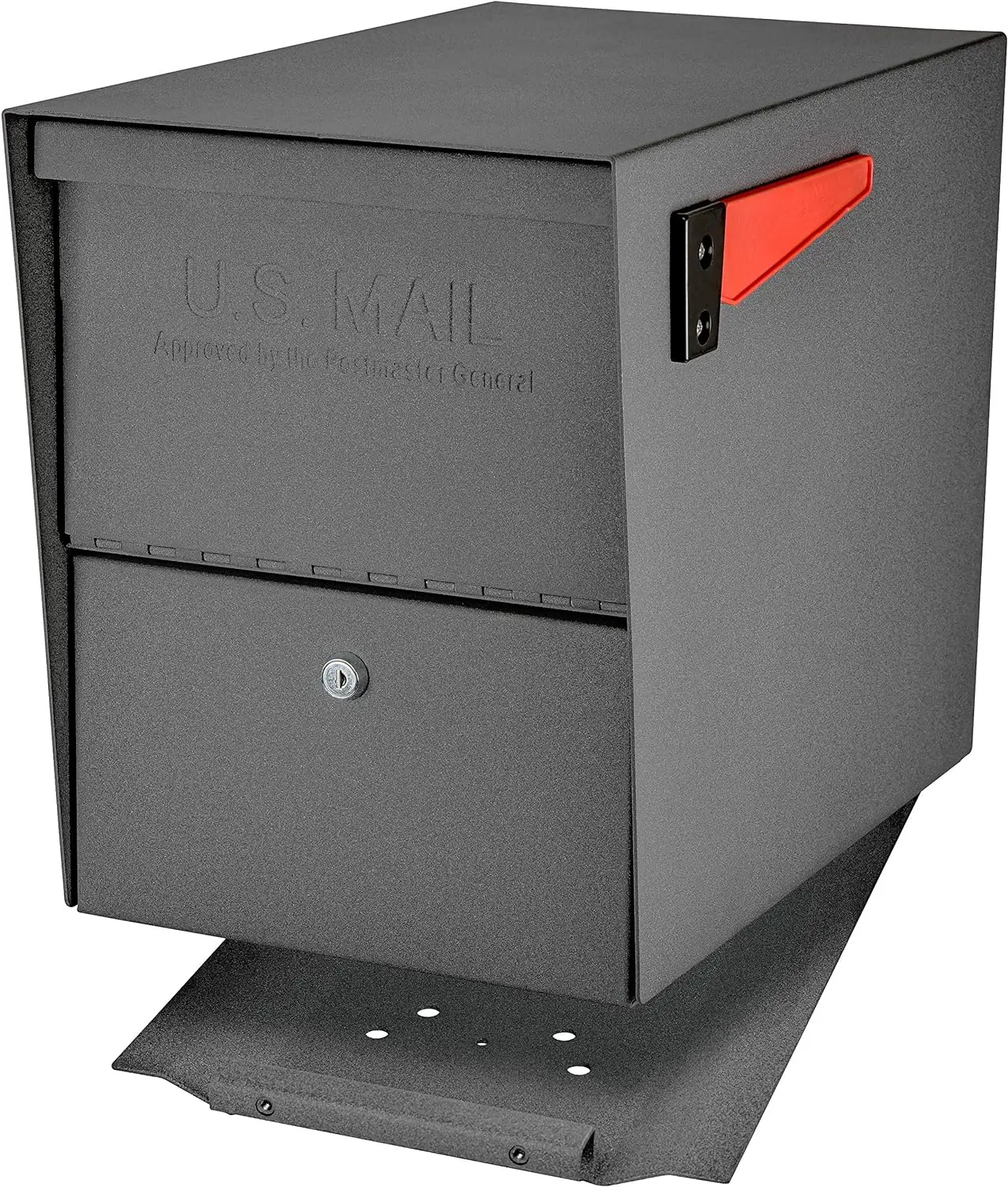 7205 Package Master Curbside Locking Security Mailbox | Granite 21.5 x 12 x 16.5 inches