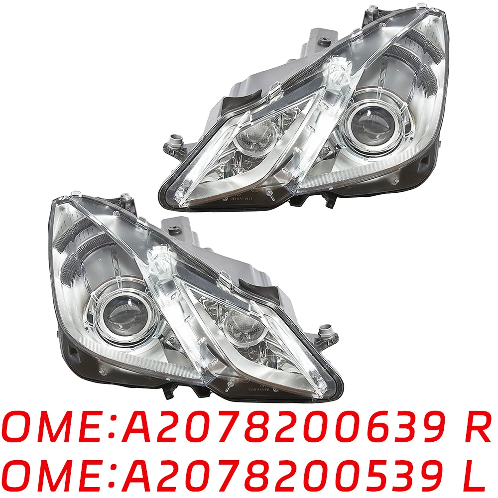 Suitable for Mercedes Benz W207 E headlights A2078200539 A2078200639 2078207561 2078202561 2078207661 2078202661 Hernia lamp