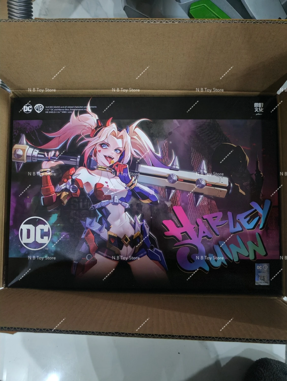 

in stock of Soul Lady Little Ugly Girl Harley Quinn DC Little Ugly Girl 1/10 assembled movable model with dual element body
