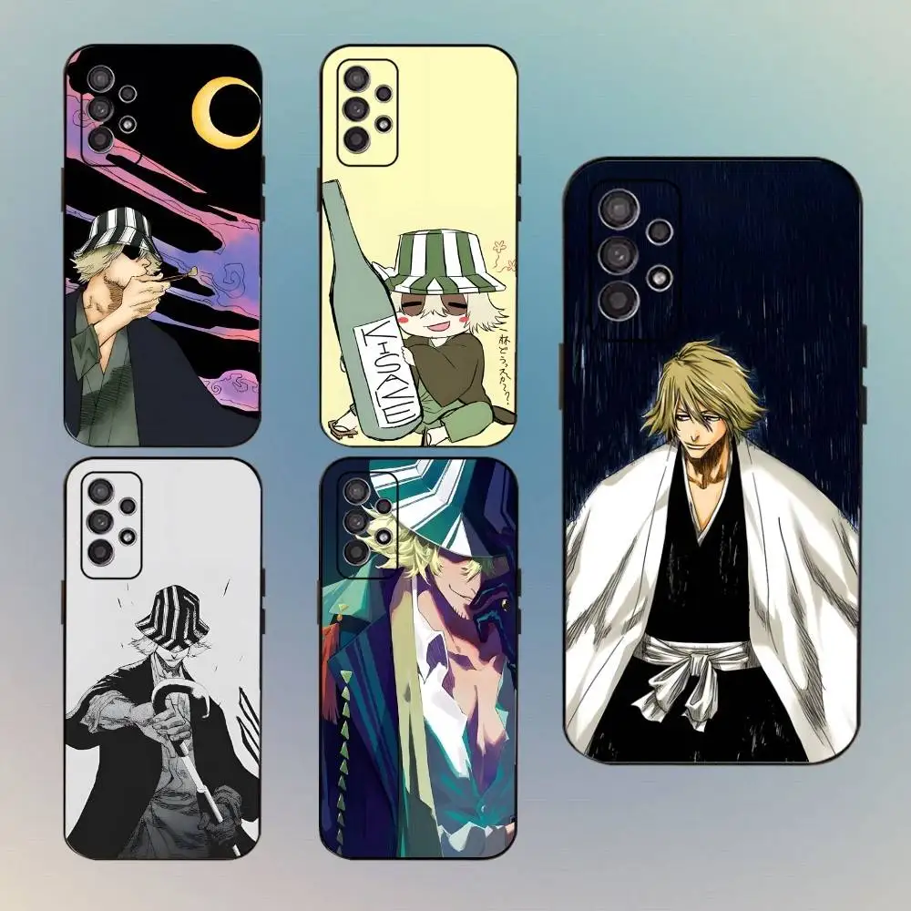 

Kisuke Urahara Bleach Anime Phone Case For Samsung Galaxy A13,A21s,A22,A31,A32,A52,A53,A71,A80,Soft Black Shell
