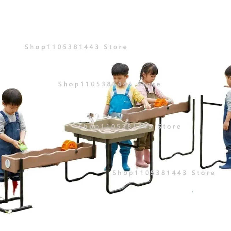 Factory Best-SellerPlastic Outdoor Sand and Water Game Table Early Education Teaching Aids Preschool Children Sensory Activity