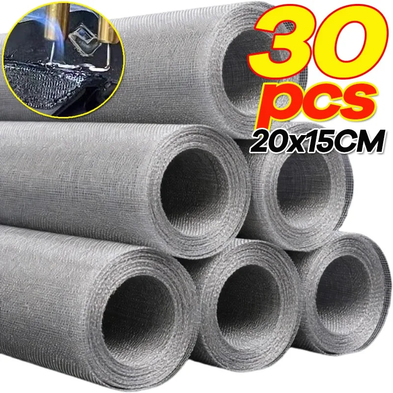 

Сетка для ремонта проволоки из нержавеющей стали для автомобильного бампера, пластиковая сетка для ремонта трещин для автомобильного бампера, вентиляционное отверстие, сварочный инструмент, автозапчасти