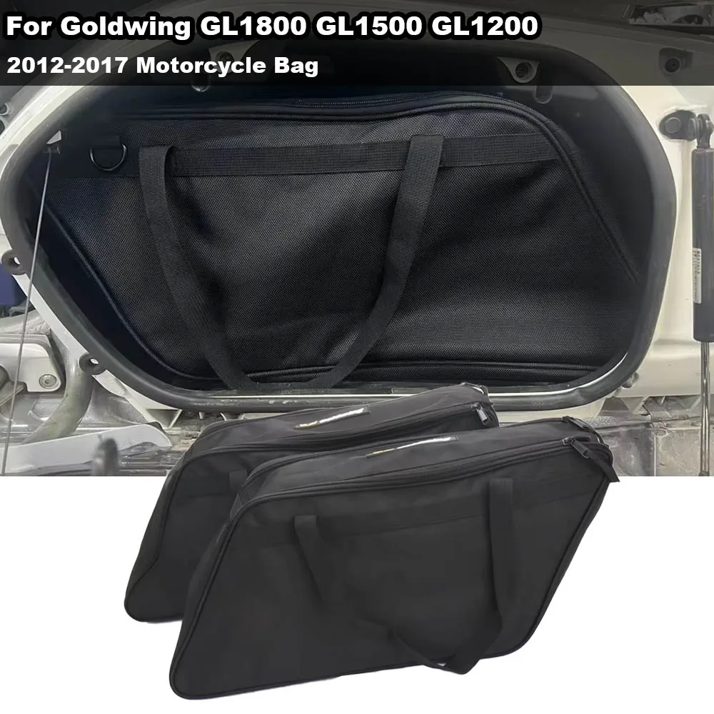 

﻿ Для Honda Goldwing GL1800 GL1500 GL1200 2012-2017 новая мотоциклетная сумка, боковой чемодан, седельная сумка, сумка для хранения с внутренним вкладышем
