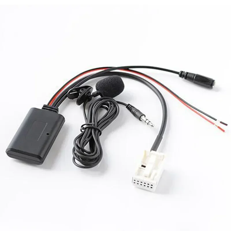 Bluetooth 5.0 AUX Adapter Handsfree Cable 12pin Adapter Connector For MCD RNS 510 RCD 200 210 300 310 500