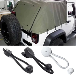 Ball Bungee Cords Bungee Cord with Ball, Bungie Cord Ball CanopyTarp Tie Down Bungee Belt for Camping Tent D7YA