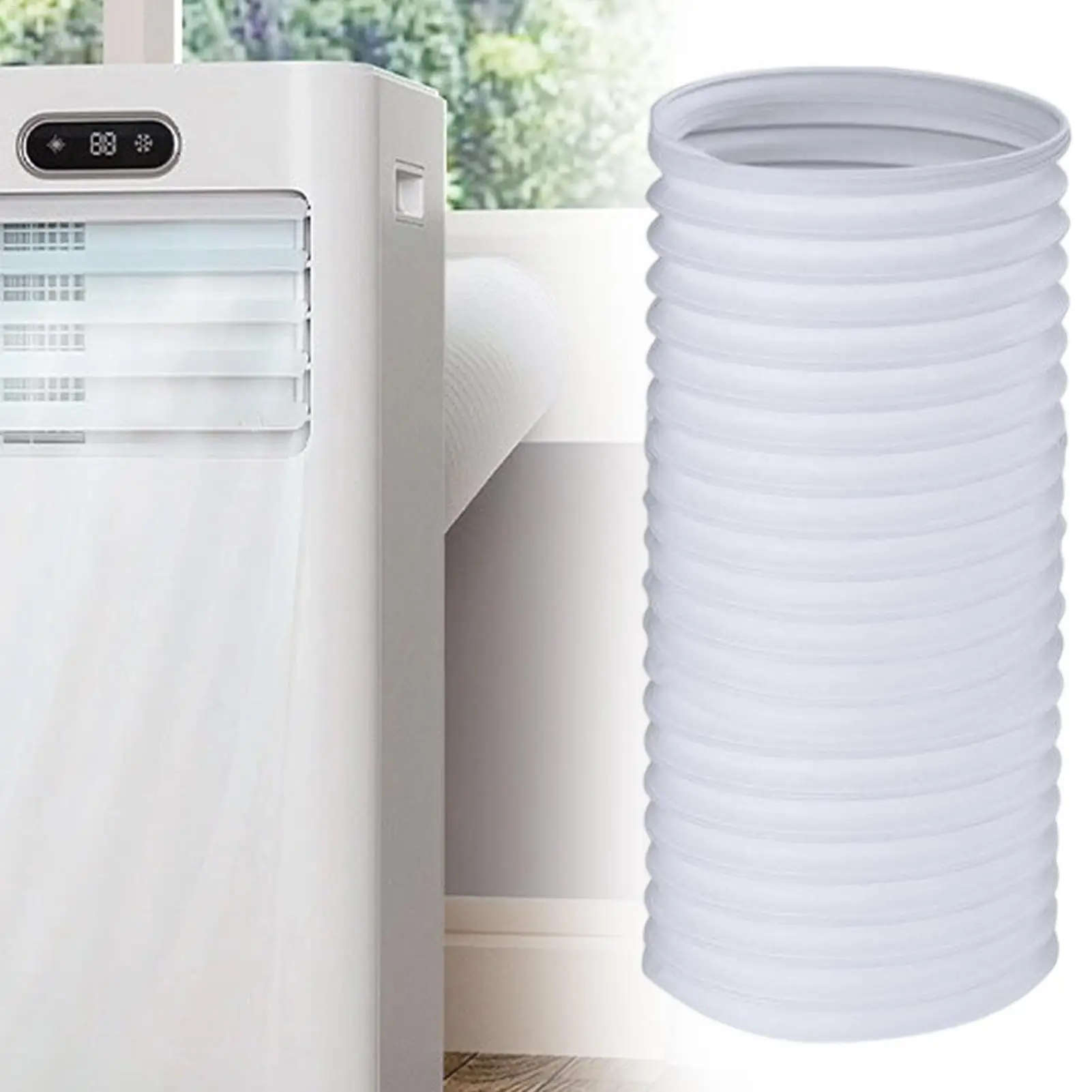 

Шланг для портативного кондиционера диаметром 5,9 дюйма, замена выхлопного шланга кондиционера для спортзала, квартиры, спальни