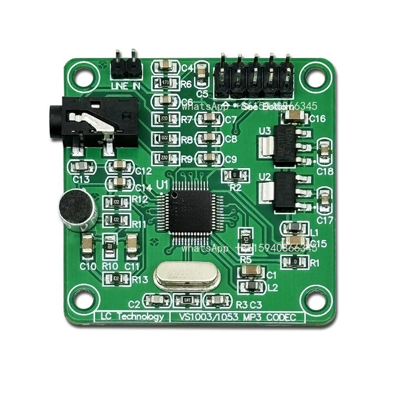 Suitable for MP3 module development board, onboard recording function accessory tool