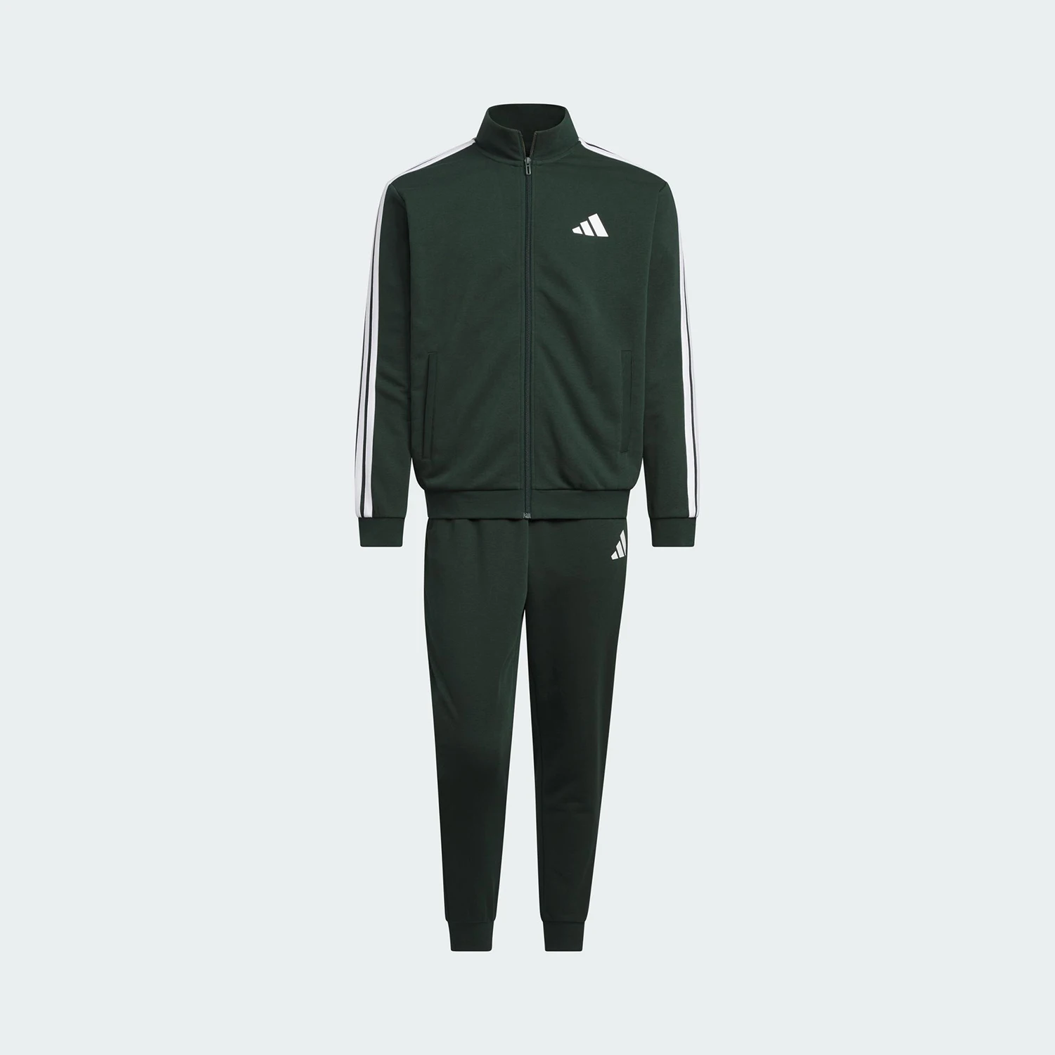 Adidas authentic new men's and women's fashion trend casual stand up collar set JZ0110