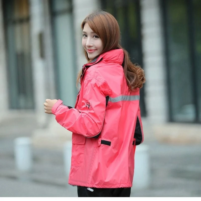 Women's Waterproof Split Rainwear Set Raincoat & Pants Windproof Breathable Ideal  Hiking Cycling Outdoor Heavy Rain Protection