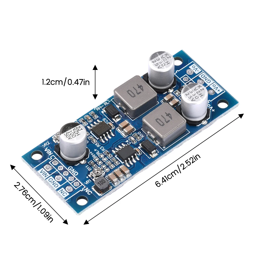 DC 15-35V 30W High Power DC-DC Buck Converter Positive and Negative Output Step Down Power Supply Module