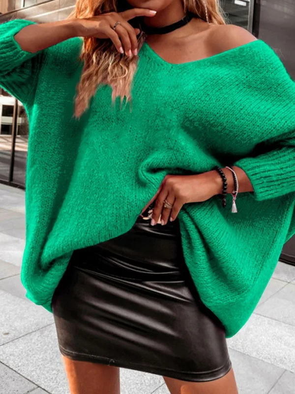 Suéter de Punto Casual de Manga Larga para Mujer, Estilo Urbano, Corte Ajustado, Cuello Redondo, sor Regular, Moda de Verano