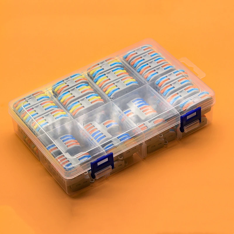 ELEWIND Branching terminal package assembly Fast Wire Cable Connectors Universal Compact Wiring Connector Push-in Terminal Block