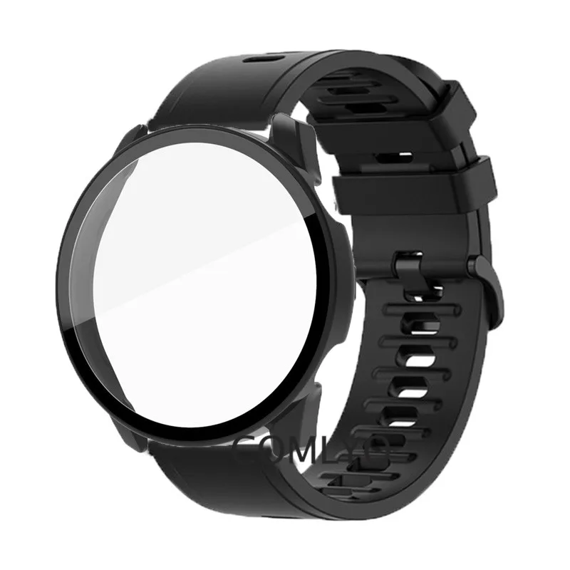 

For Haylou Solar 5 Case Smart watch Strap Silicone Sports Band Belt Full Cover Protective Bumper Shell Women Men Wristband