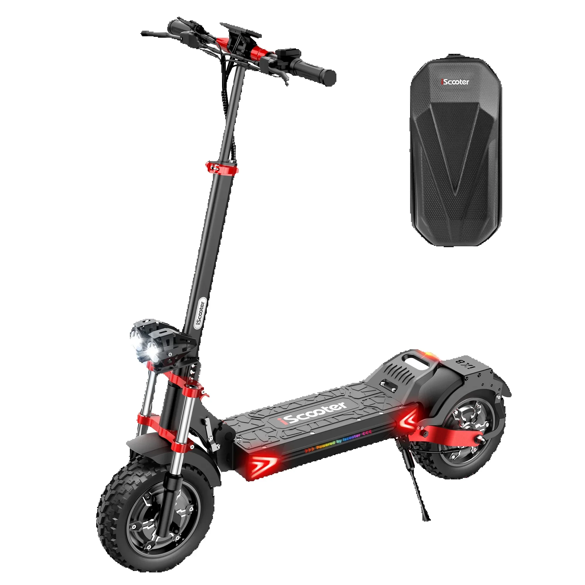 iScooter iX8 Elektroroller All-Terrain 12-Zoll Urban Commuting Roller Hochgeschwindigkeits-Langstrecken-E-Scooter