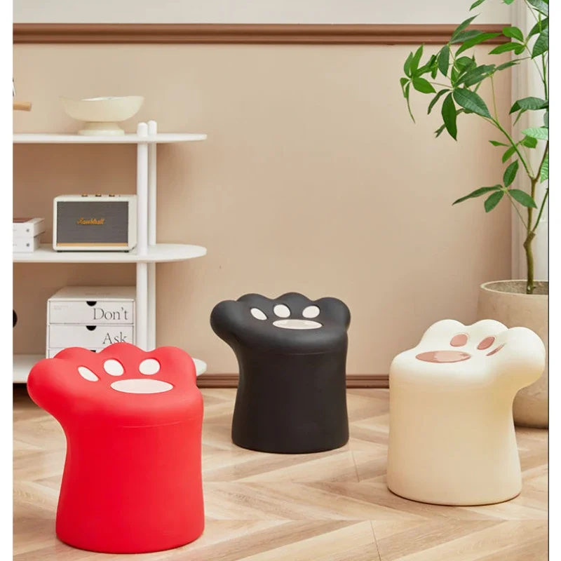 

Cream Wind Cat Claw Coffee Tables Cute Small Apartment Sofa Side Mesas Modern Simple Home Furnishing Ornaments Nordic Stools