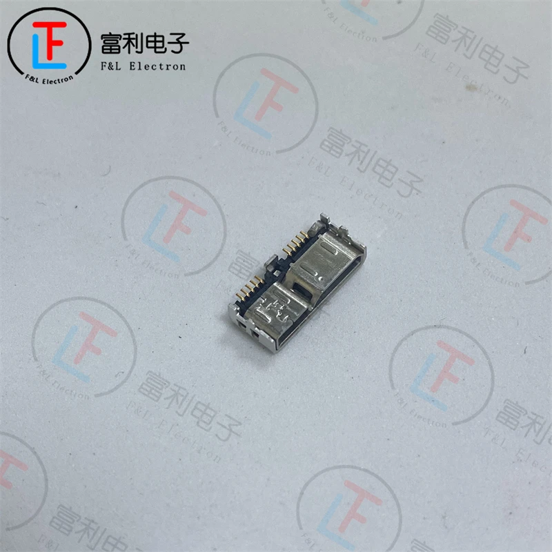 5pcs ZX360D1-B-CN-10P(30)  CONN RCPT USB3.0 MICRO B SMD R/A