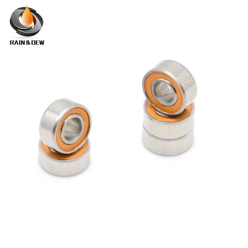 10PCS Stainless Steel S686RSW3.5 CB Hybrid Ceramic Bearing 6x13x3.5 mm  ABEC-7 Bearing DRY Ocean Fishing Reels 686