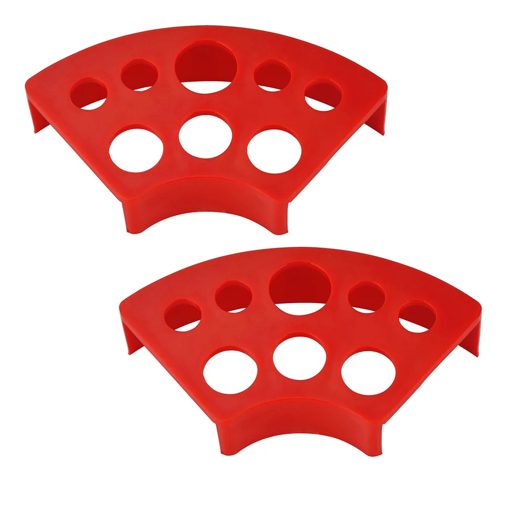 

2Pcs Tattoo Pigment Holder Compact Ink Storage Stand for Efficient Workstation Multi-Slot Color Cup Rack Ideal Tattoo Accessory