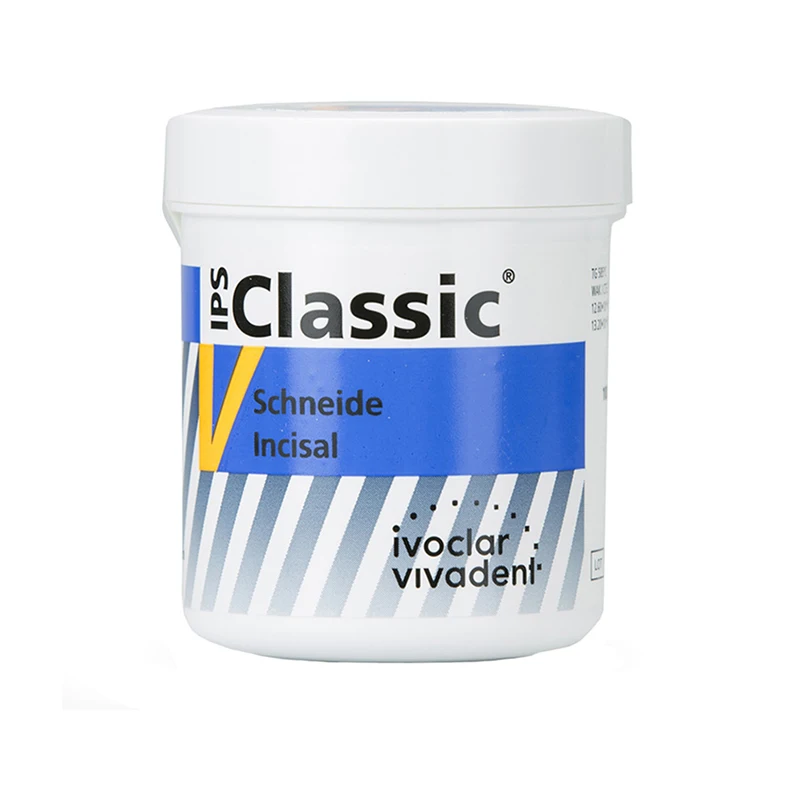 

Dental Lab Material Ivoclar IPS Classic V Incisal S1 S2 100g Metal Ceramic Porcelain Powder Schneide Incisal Powder