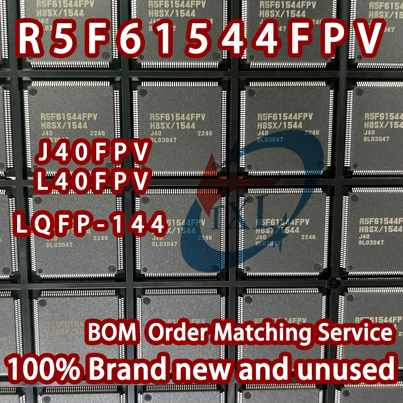 100% Brand New RENESAS R5F61544 R5F61544FPV R5F61544J40FPV R5F61544L40FPV LQFP144 Industrial Grade MCU Chip IC